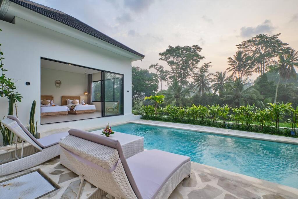 Newly! 3Bdr Modern Villa Close To Ubud Center Екстер'єр фото